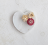 Marble Heart Shaped Dish, White - Salt & Creek