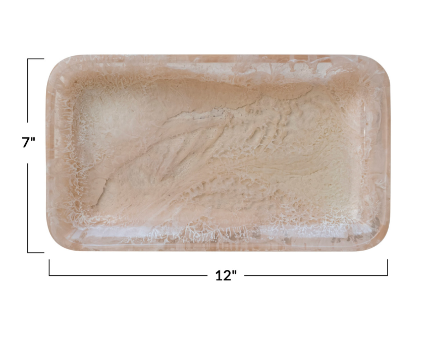 Resin Tray (Each One Will Vary) - Salt &amp; Creek
