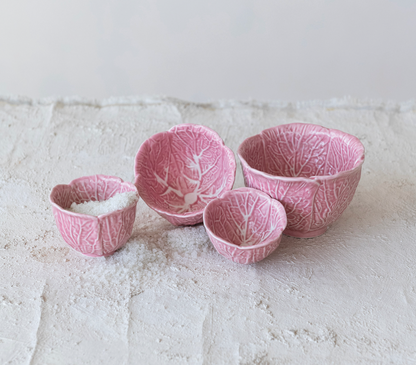 Ma Choupette Stoneware Prep Bowl ~ Set of 4 in Rose - Salt &amp; Creek