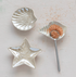 Stoneware Shell/Starfish Shaped Dish, Iridescent Finish, 3 Styles (Each One Will Vary) - Salt & Creek