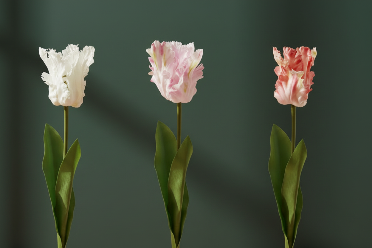 Faux Tulip Stem, 3 Colors - Salt &amp; Creek