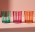 14 oz. Acrylic Drinking Glass with Stripes, 3 Colors - Salt & Creek