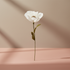 Paper Flower Pick, Green & Cream Color - Salt & Creek