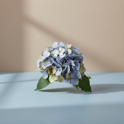 Vintage Blue Green Artificial Hydrangea - 19" - Salt &amp; Creek