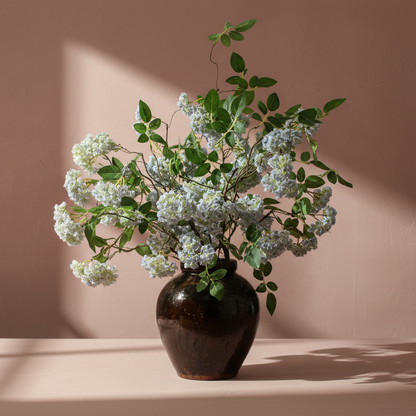 Spring Blossom Flower Branch in Blue - 41" - Salt &amp; Creek