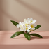 Tropical Plumeria Flowers in Cream Yellow - 22" - Salt & Creek
