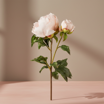 Blush Real Touch Faux Peony Stem- 27" - Salt &amp; Creek