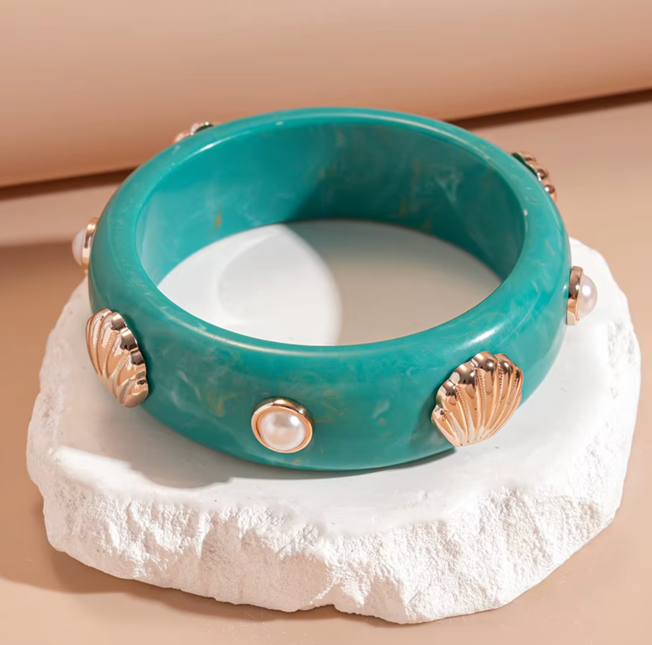 The Lagoon Statement Bangle - Salt &amp; Creek