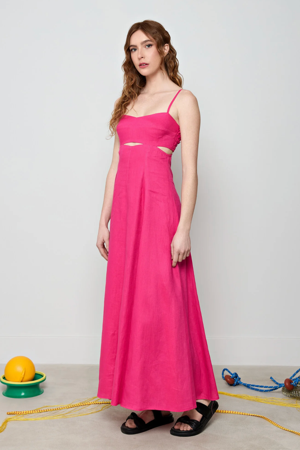 Penelope Linen Dress