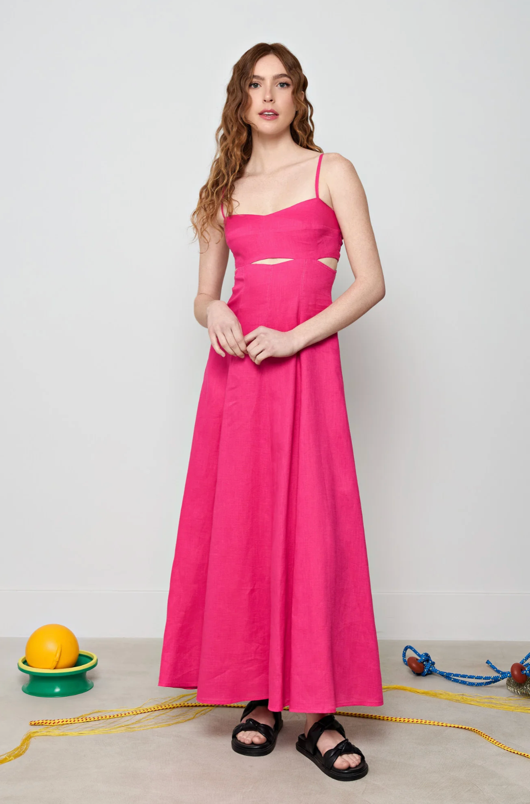 Penelope Linen Dress