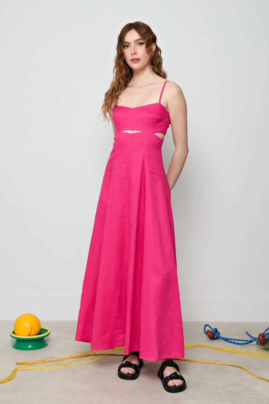Penelope Linen Dress