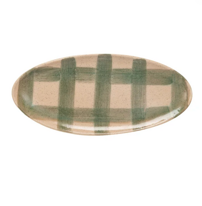 Hand-Painted Terra-cotta Platter