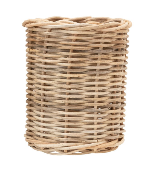 Hand-Woven Wicker Basket - Salt &amp; Creek