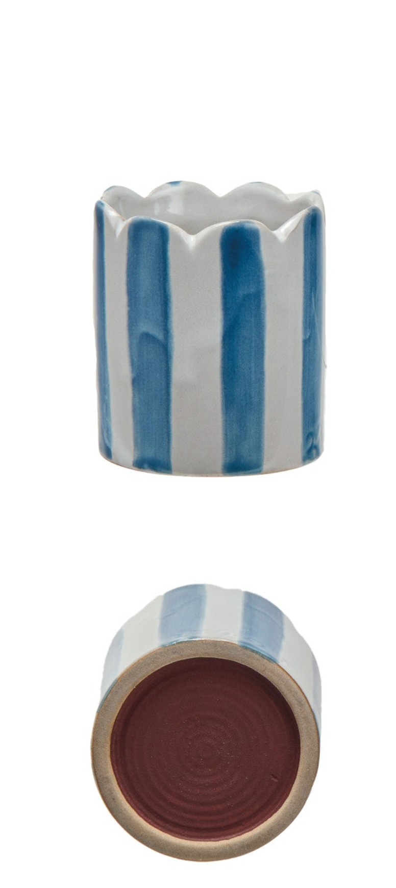Hand-Painted Matchstick Holder w/ Striker