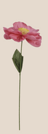 Blush Paper Poppy Stem Pick, Assorted Shades - Salt & Creek