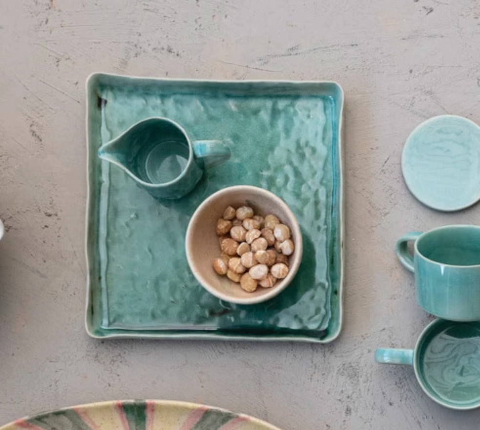 Aqua Serving Tray