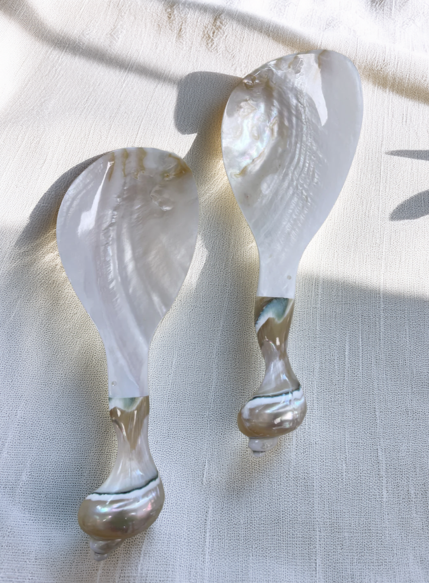 Mother of Pearl Serving Spoon