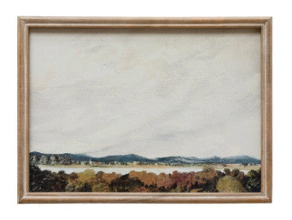 Wood Framed Glass Wall Decor - Salt &amp; Creek