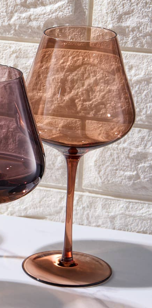 Venus Wine Glass-Toffee