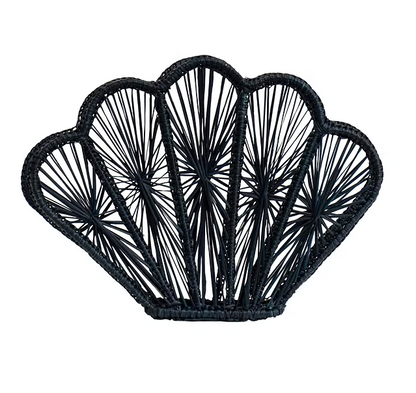 Shell Napkin Holder with Colored Trim