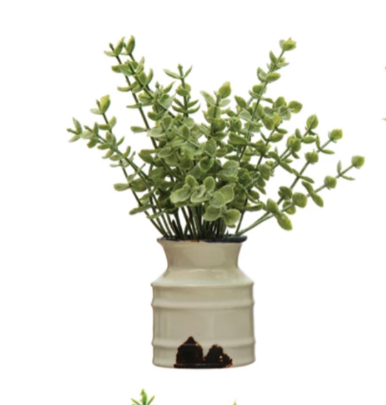 Stoneware Faux Plant - Salt &amp; Creek