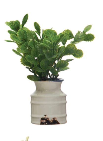 Stoneware Faux Plant - Salt &amp; Creek