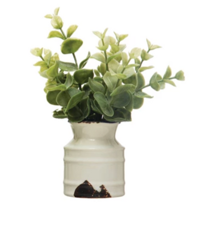 Stoneware Faux Plant - Salt &amp; Creek