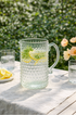 Hobnail Glass Pitcher - Salt & Creek