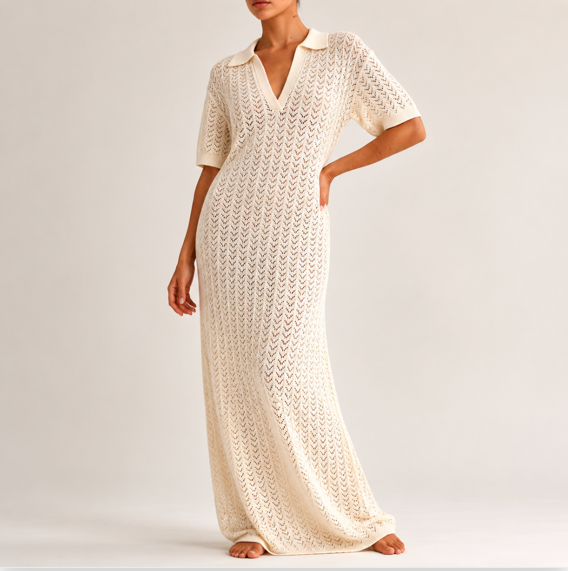 The Lattice Maxi Knit Dress - Salt &amp; Creek