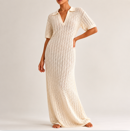 The Lattice Maxi Knit Dress - Salt &amp; Creek