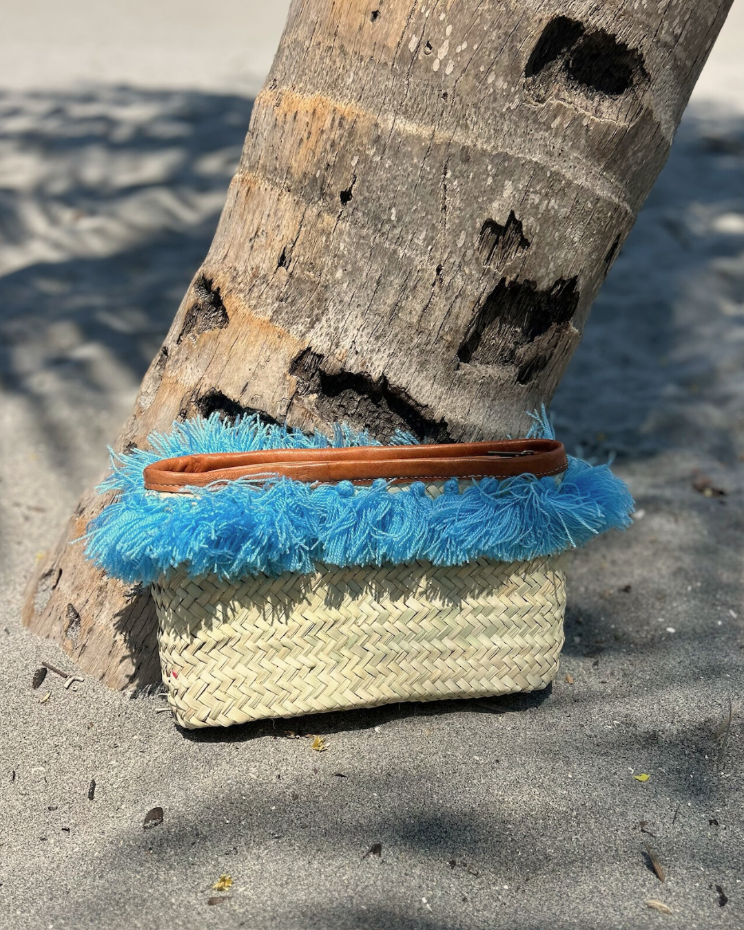 Sky Blue Seneca Clutch