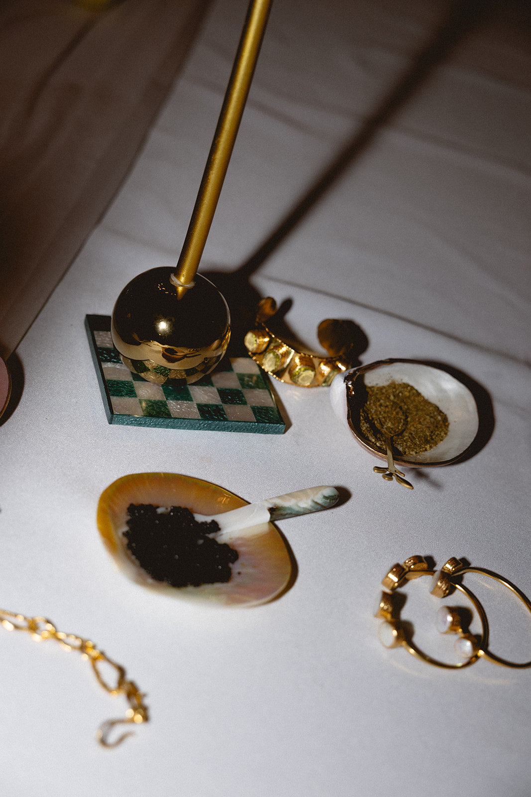 Ceramic Ball Taper - Gold - Salt &amp; Creek