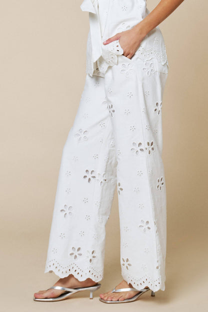 Cities Eyelet Trousers - Salt &amp; Creek