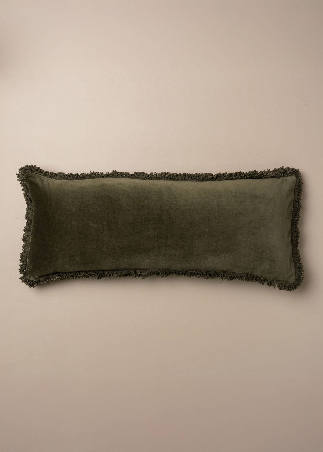 Saardé Velvet Body Pillow - Dark Olive