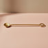 Stainless Steel Cocktail Spoon, Gold Finish