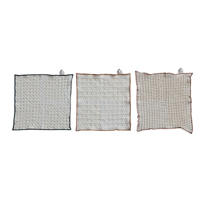 Waffle Weave Dish Towels, Set of 3