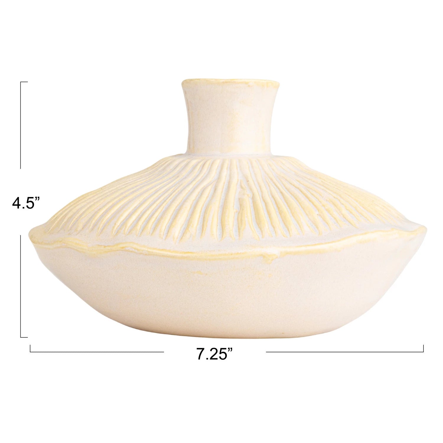 Pleated Vase - Salt &amp; Creek