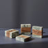Marble & Wood Coasters, Set of 4 Tied with Jute (Each One Will Vary)