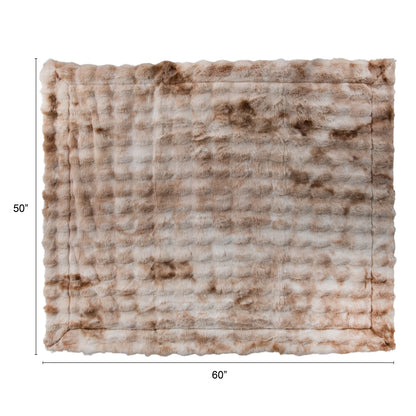 Elle Faux Fur Throw