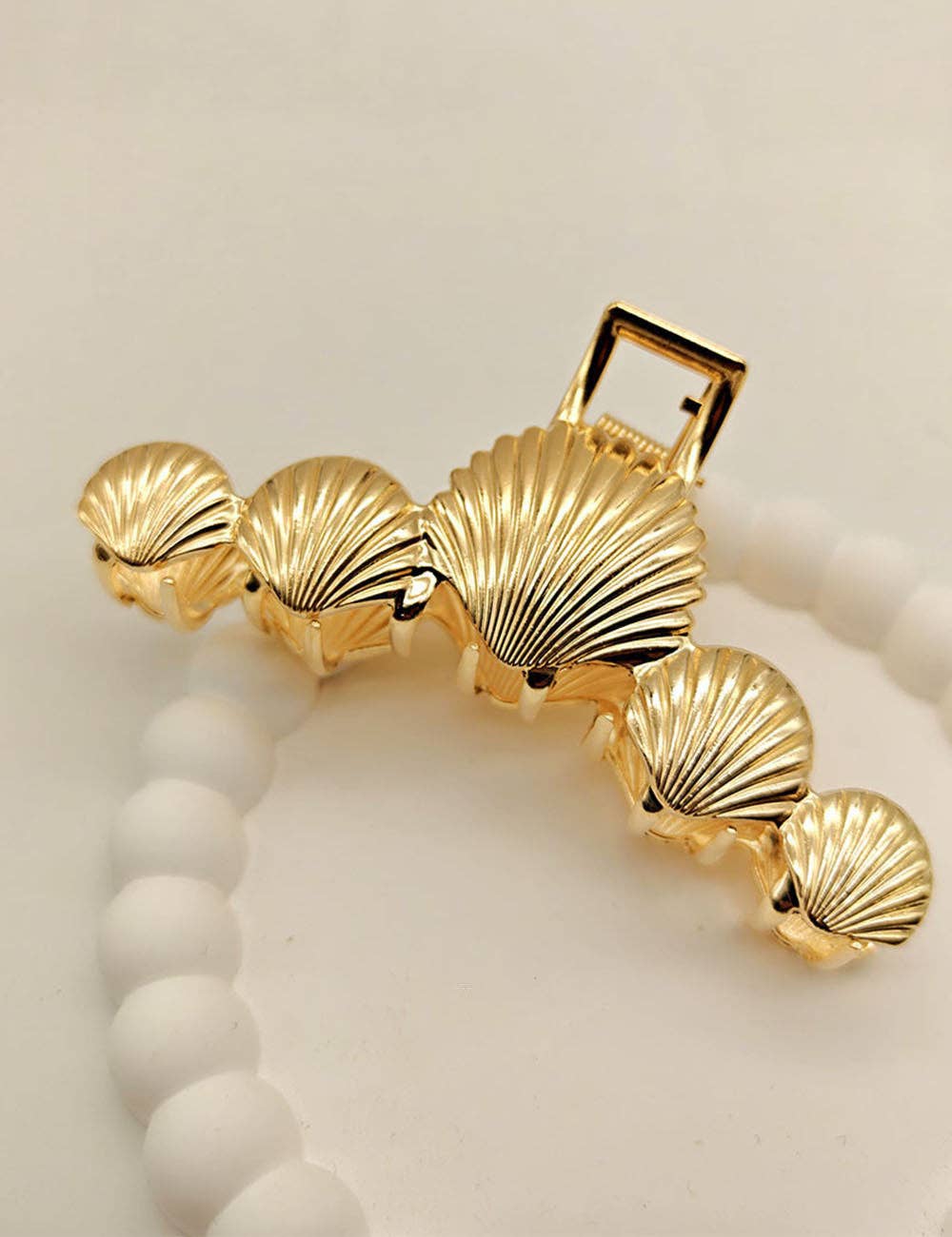 Scallop Shell Hair Clip