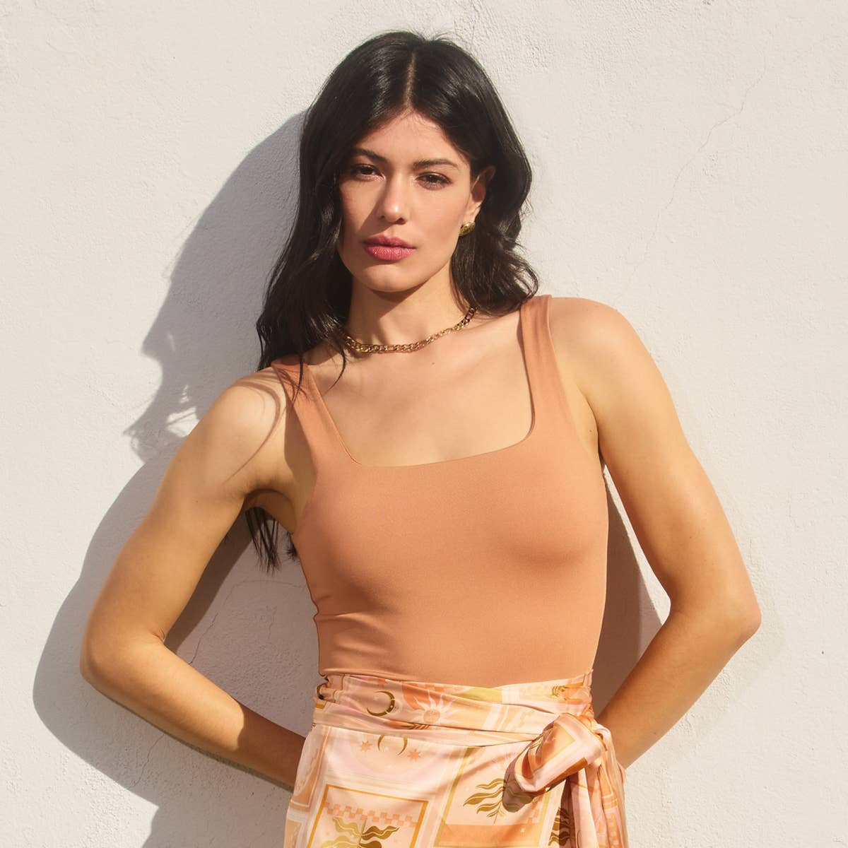 FT5784 Square Neck Bodysuit - Salt &amp; Creek