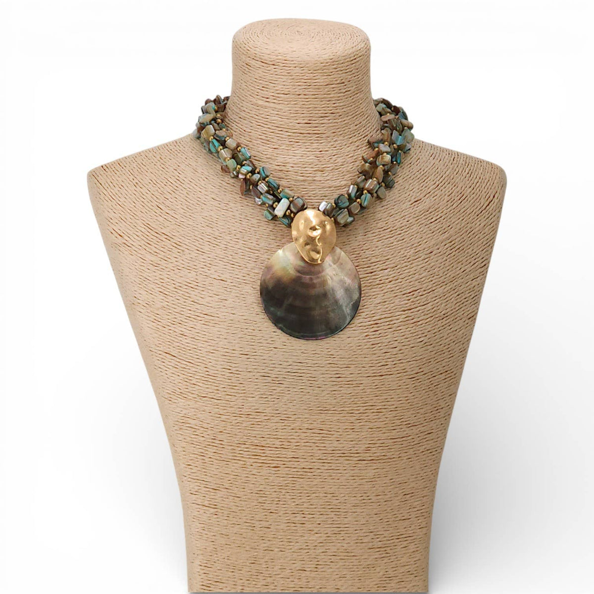 Mariada Mother of Pearl Shell Necklace