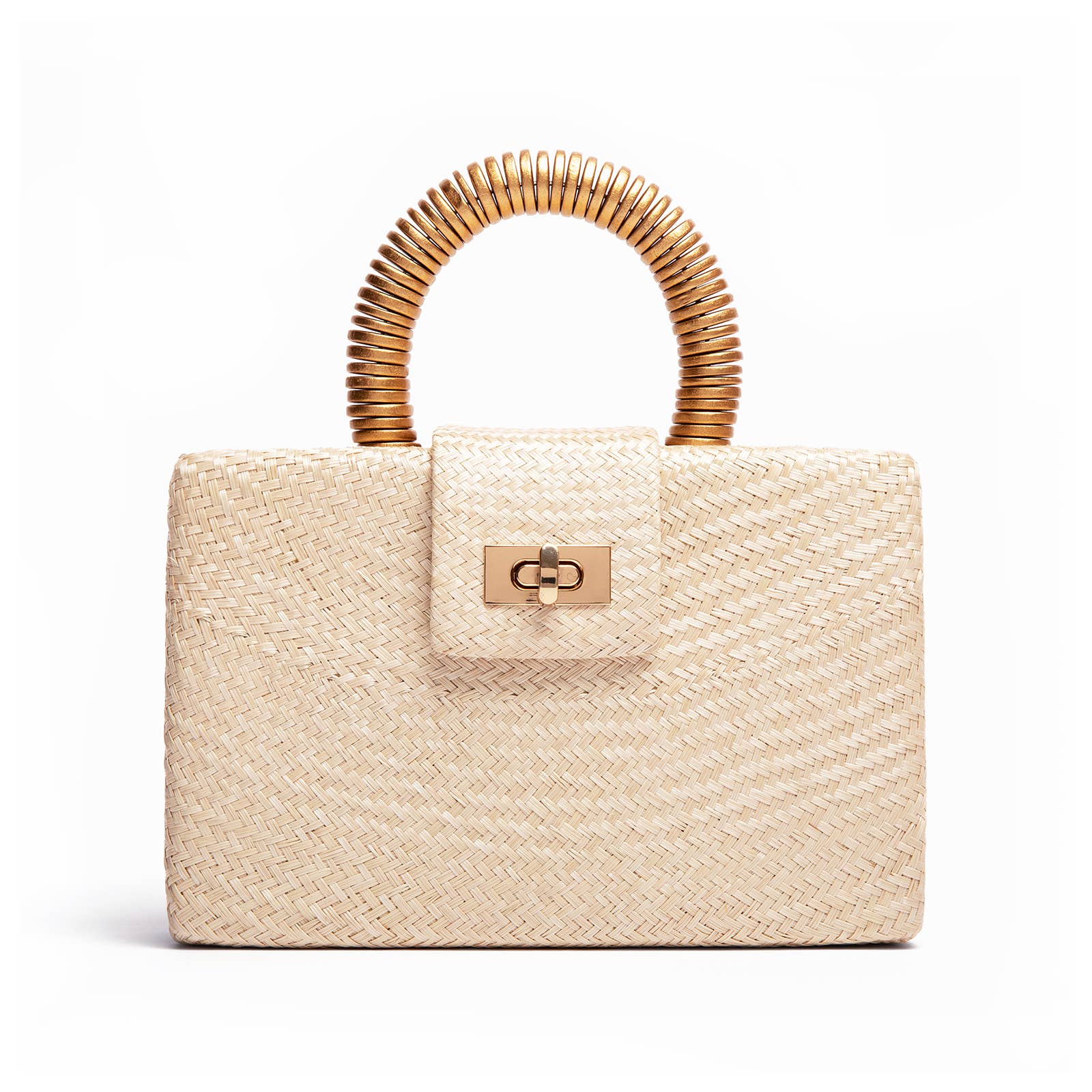 Cream &amp; Gold Clutch | Holiday Party Bag | Spa &amp; Resort Style - Salt &amp; Creek