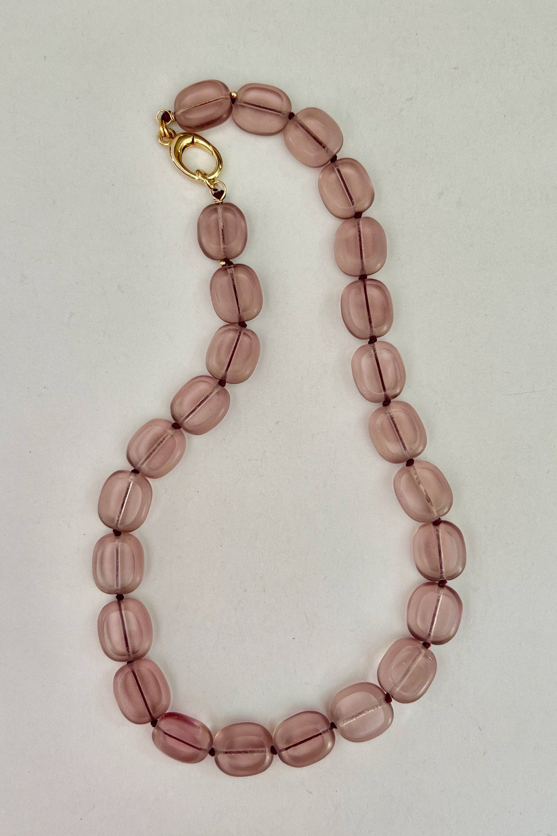 Stefanie Glass Bead Necklace