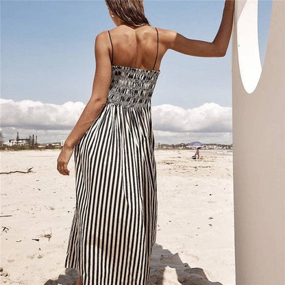 Striped Cami Maxi Dress
