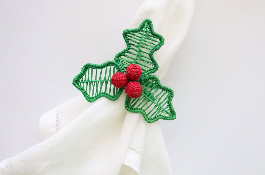 Holly Berry Napkin Ring