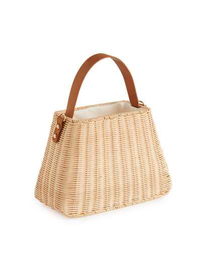 Carina Rattan Handbag