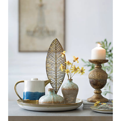 Distressed Terracotta Vases (Set of 3)