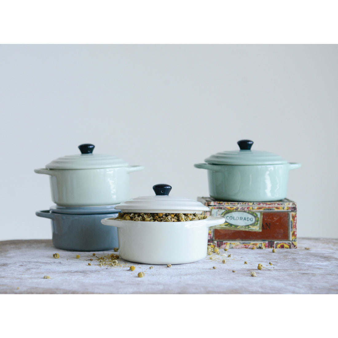 Stoneware Mini Dutch Oven