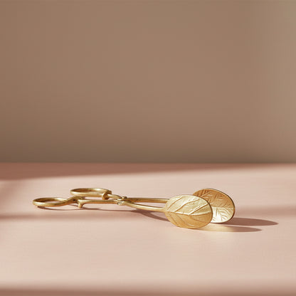 Brass Leaf Tongs - Salt &amp; Creek